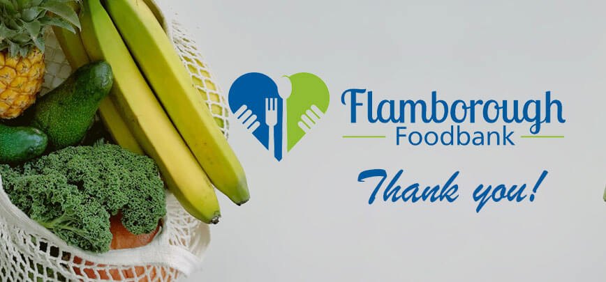 The Flamborough Food Bank - Donation Thank You