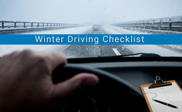 Winter Driving Checklist | Merit Insurance Brokers Inc.