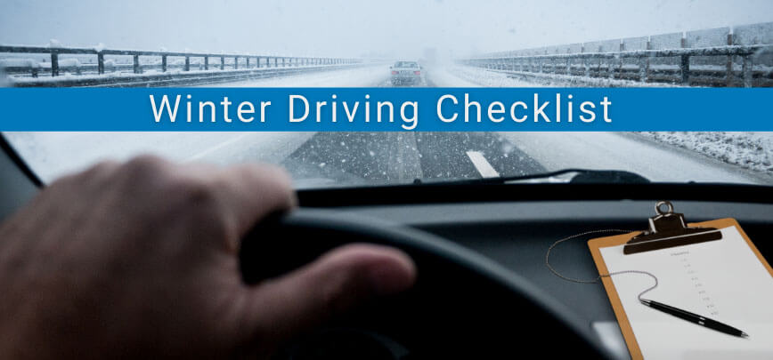 Winter Driving Checklist | Merit Insurance Brokers Inc.