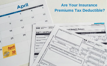 Are Your Insurance Premiums Tax Deductible?