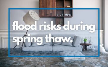 Flood Risks During Spring Thaw | Merit Insurance Brokers Inc., Toronto, Waterdown, Ontario, Canada